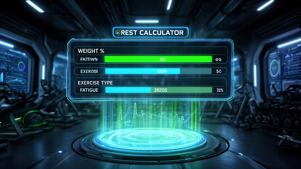 Dynamic Rest Period Calculator: How Weight and Fatigue Determine Recovery