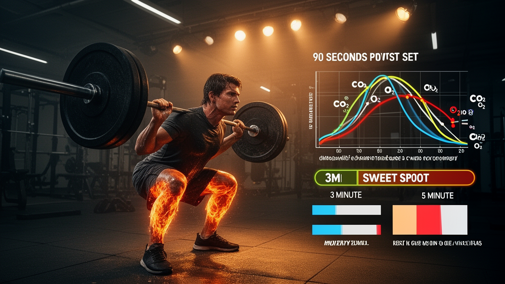 Squat Rest Periods: The Difference Between 3 vs 5 Minutes