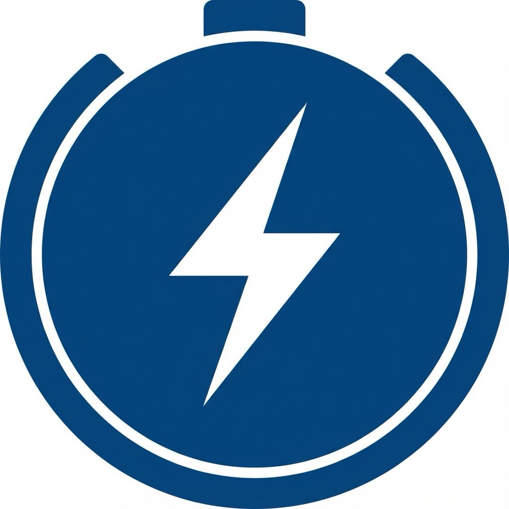 Preview of the Workout Rest Timer with Science homepage and timer experience